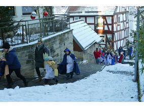 Aussendung der Sternsinger in Naumburg (© Karl-Franz Thiede)